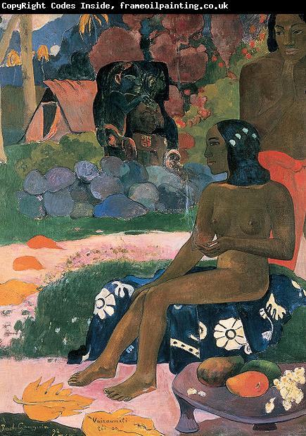 Paul Gauguin Her name is Varumati